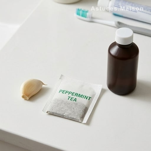 4. Les autres astuces qui dépannent : ail, menthe et peroxyde