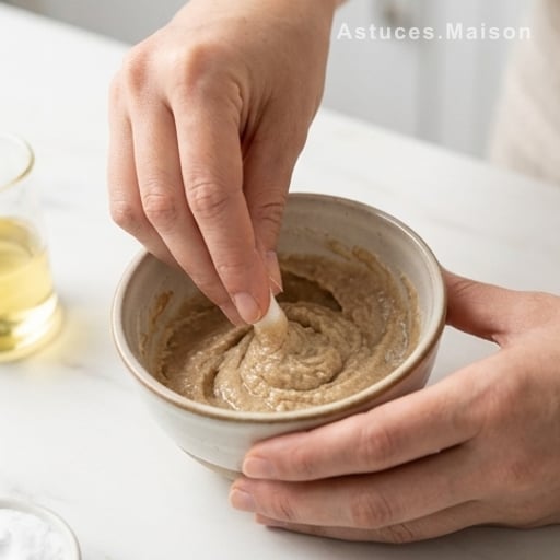 Pâte d’huile de ricin et bicarbonate : le duo qui rétracte