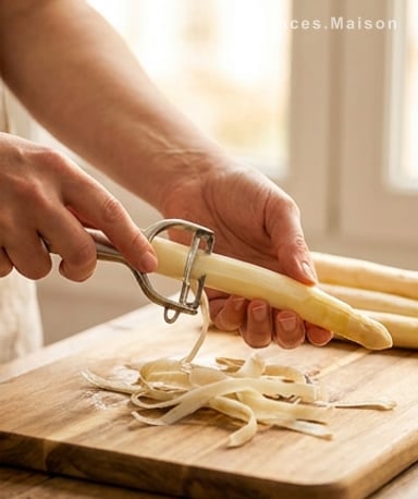 Préparer les asperges : l’art de la simplicité