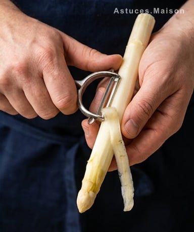 La préparation des asperges : un geste qui change tout
