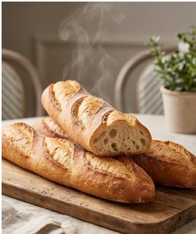 Baguette maison : croustillante comme à la boulangerie, mais dans ta cuisine