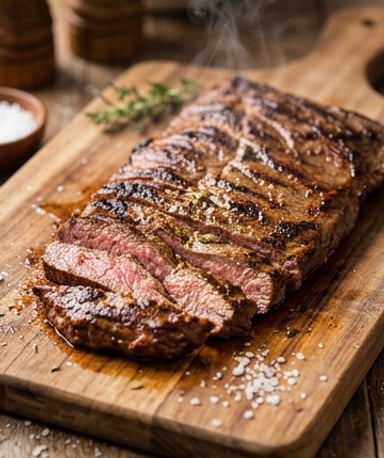Bavette grillée : le secret d’un steak juteux et parfumé en 30 minutes