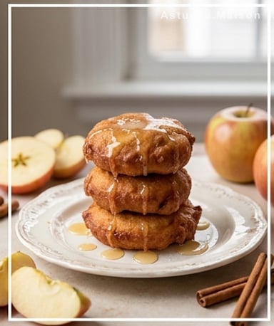 Beignets aux pommes croustillants : le petit-déj qui fait mentir la balance