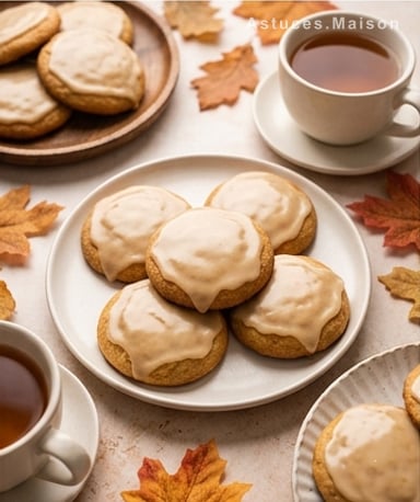 Biscuits à l'érable et glaçage : le goût de l'automne