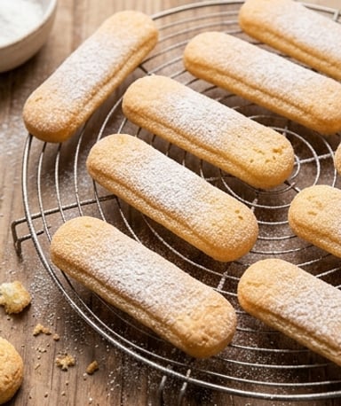 Biscuits cuiller maison : légers, moelleux et croustillants