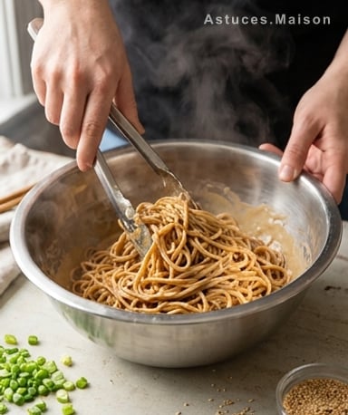 La sauce sésame : le cœur du plat