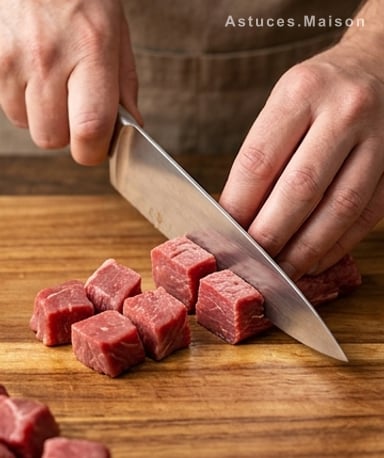 Préparer le steak : la coupe fait tout