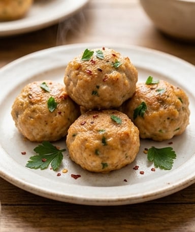 Boulettes de poulet moelleuses et juteuses