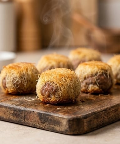 Boulettes dorées en kadaïf : le croustillant qui change tout
