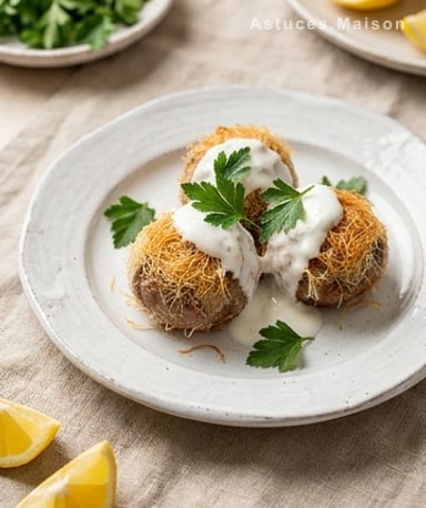 Boulettes dorées en kadaïf : le croustillant qui change tout