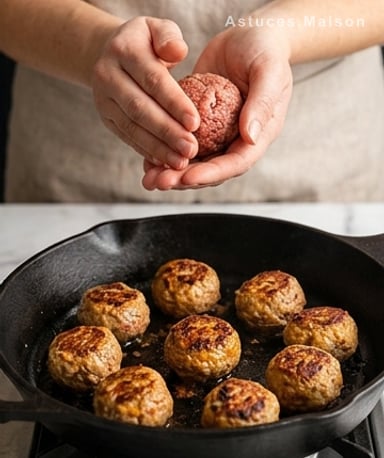 Des boulettes qui tiennent bien