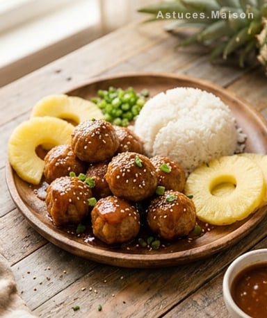 Boulettes sucrées-salées à l’ananas : le slow cooker fait des miracles