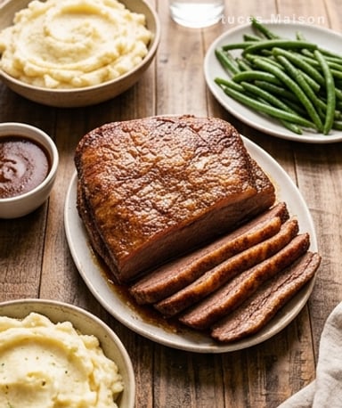 Brisket de bœuf fondant : le slow cooker fait des miracles