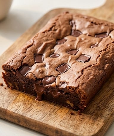 Brownie air fryer chocolat noix, fondant et express