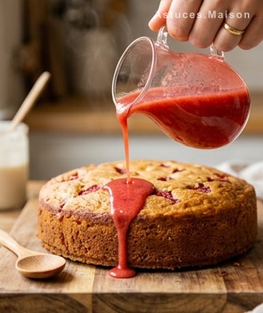 Préparer la base du cake