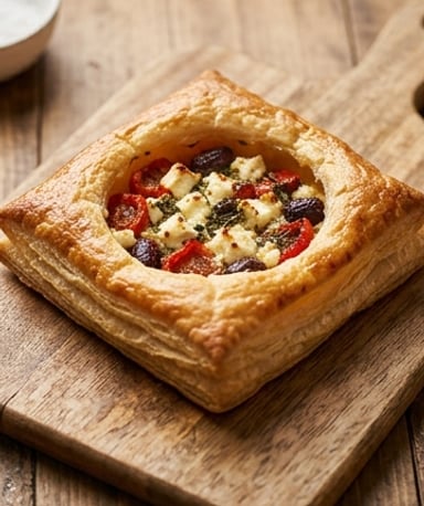 Carré méditerranéen : la viennoiserie feuilletée qui sent bon le soleil