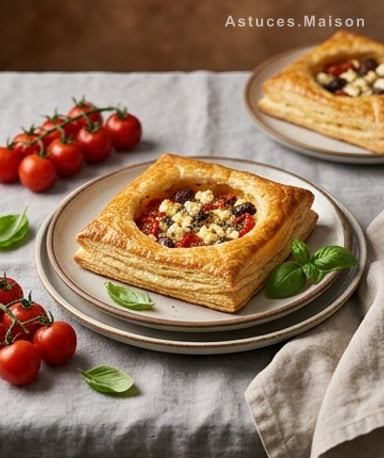 Carré méditerranéen : la viennoiserie feuilletée qui sent bon le soleil