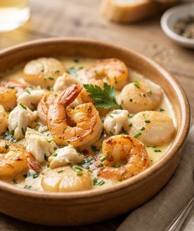 Cassolette de fruits de mer : l’élégance d’une poêlée qui sent la mer