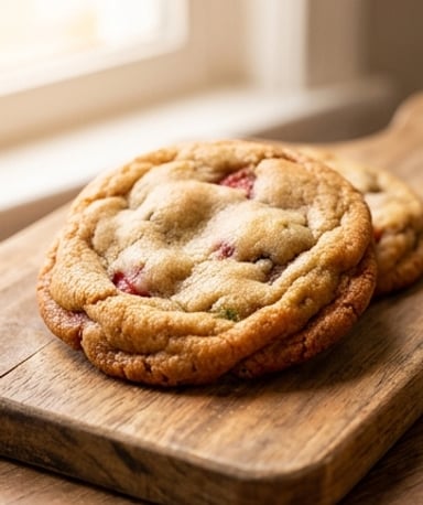 Ce cookie géant fraise-pistache va vous faire oublier les classiques