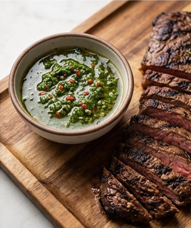 Chimichurri maison : la sauce verte qui réveille le grill