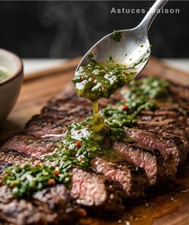 Chimichurri maison : la sauce verte qui réveille le grill