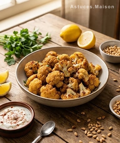 Chou-fleur rôti croustillant : le plat qui vole la vedette à la viande