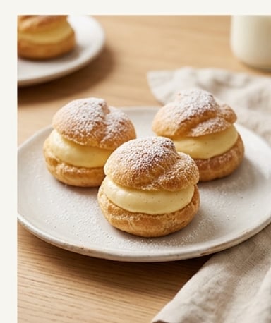 Choux à la crème maison : la recette facile pour des choux parfaits