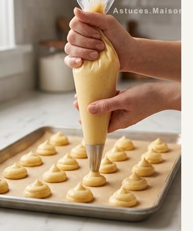 Préparer une pâte à choux qui gonfle bien