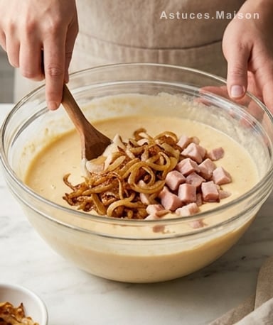 Des oignons fondants, la base du succès