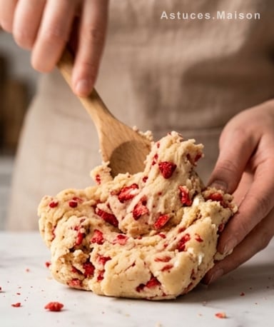 Le secret des fraises lyophilisées