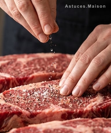 Préparer la viande : le secret d'une croûte parfaite