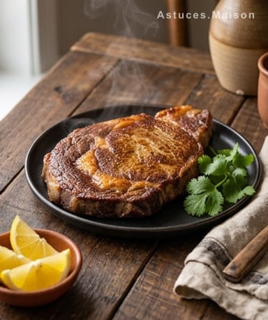 Côte de bœuf à l'asafoetida : un steak qui sent le voyage