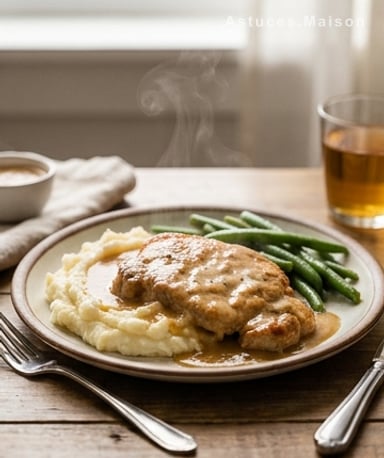 Côtelettes de dinde fondantes au cooker : la magie lente des saveurs