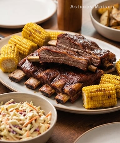 Côtes de bœuf barbecue au four : tendres à s’en lécher les doigts