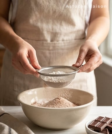 Prépare la base biscuitée