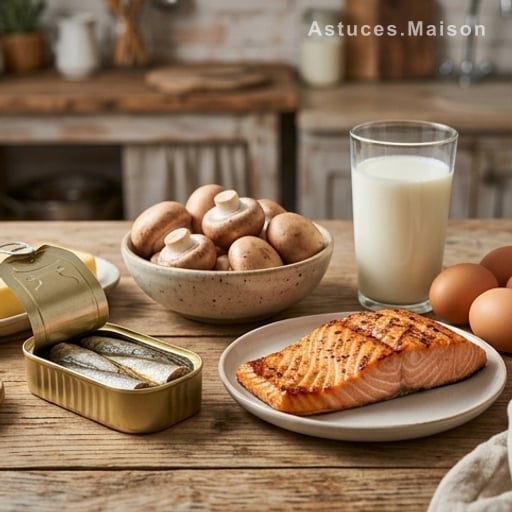 Quels aliments et habitudes pour faire le plein de vitamine D ?