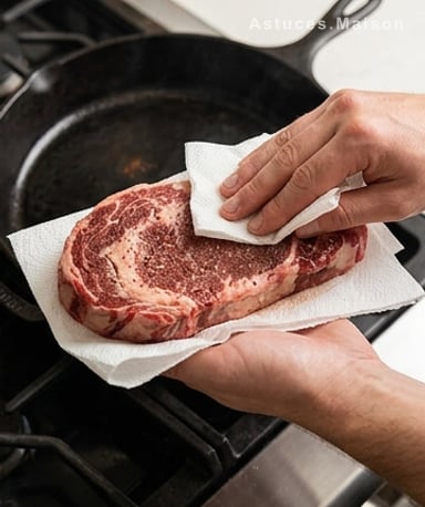 La viande, on la sort du frigo bien avant