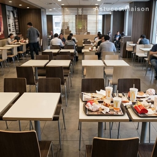 Fast-food : faut-il ranger son plateau ou laisser traîner ? Le guide malin