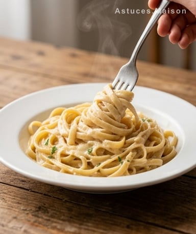 Fettuccine Alfredo maison : plus crémeux qu'au resto,