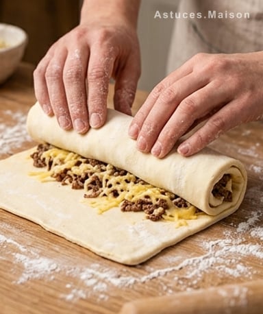 Préparer la pâte : moins c’est plus