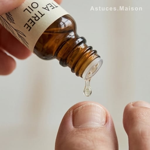 3. L'huile essentielle d'arbre à thé : l'antifongique puissant
