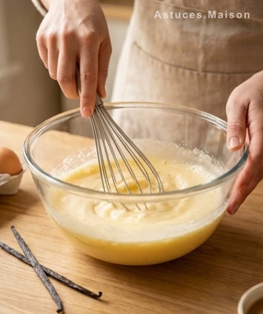 Le secret d’une crème sans grumeaux