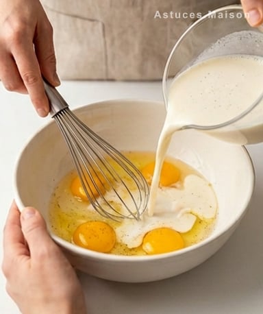 Prépare ton moule et ta pâte