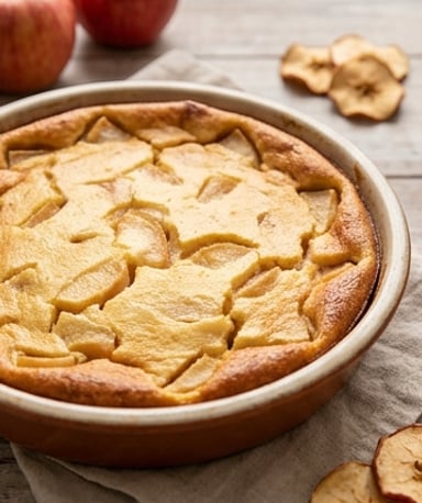 Flan pommes-yaourt : le dessert qui murmure à l’automne