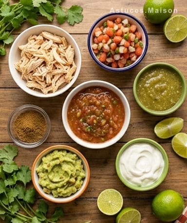 Flautas croustillantes au poulet et air fryer : le dîner qui craque sans culpabilité
