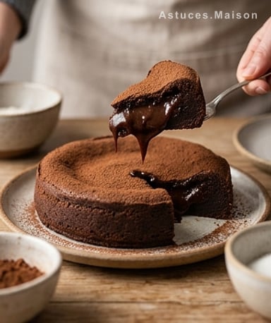 Fondant au chocolat : le vrai, le fondant, le coulant