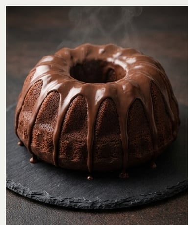 Gâteau Bundt chocolat : moelleux intense et glaçage qui coule à la perfection