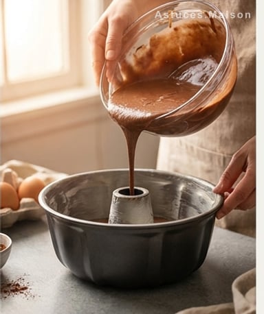 Un moule à Bundt bien graissé, ou la catastrophe assurée
