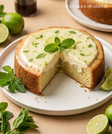 Gâteau mojito : le dessert frais qui sent l'été et la menthe citronnée