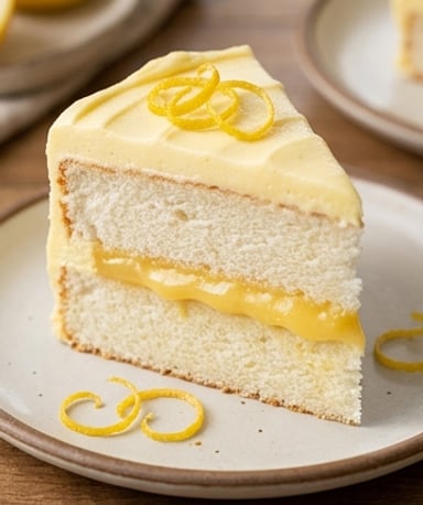 Gâteau Nuage Citron : Un Étage de Douceur Acidulée et Fondante